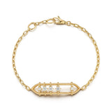 Jade Trau Penelope Floating Diamond Bracelet