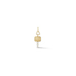 Jade Trau Mini Catherine Key Charm with diamonds - Be On Park