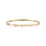 Jade Trau Constellation Diamond Plie Bangle - Be On Park