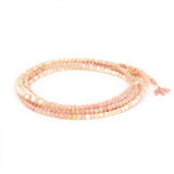 Anne Sportun Ombre Blush Wrap Bracelet - Necklace