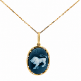Be X Lauren Leo Cameo Diamond Pendant Necklace
