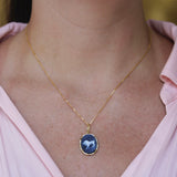 Be X Lauren Leo Cameo Diamond Pendant Necklace