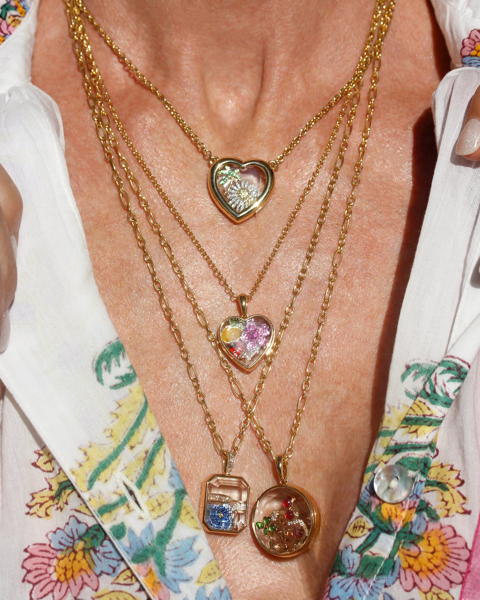 Loquet 18k Yellow Gold Lucky Horse Shoe Charm - Be On Park