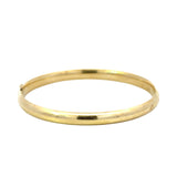 Vintage Plain Gold Bangle