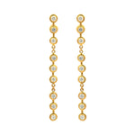 Gurhan Long Drop Earrings with Diamond - Be On Park