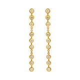Gurhan Long Drop Earrings with Diamond - Be On Park