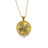 Gurhan Clover Pendant Necklace