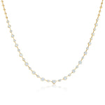Kwiat alternating diamond starry night necklace - Be On Park