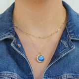 Penny Preville Moonstone and Diamond Man In The Moon Pendant Necklace - Be On Park