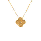Vintage Van Cleef & Arpels Clover Necklace
