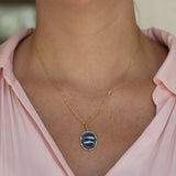 Be X Lauren Pises Cameo Diamond Pendant Necklace
