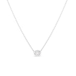 Roberto Coin Diamonds by the Inch Oval Necklace - Be On Park