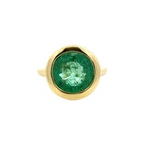 Lauren K Round Emerald Lisette Ring - Be On Park