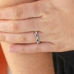 Penny Preville Diamond and Blue Sapphire Aura Band - Be On Park