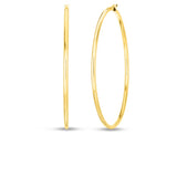 Roberto Coin extra large hoop earrings