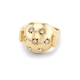 The Finest Stack Diamond Bombe Glacee Ring