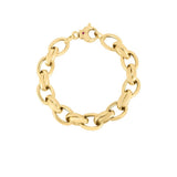 Roberto Coin Alternating Single and Double Link Bracelet