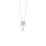 Roberto Coin Small Diamond Palm Tree Necklace