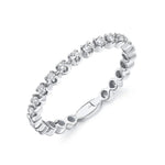 Shy Creation Prong Set Diamond Band - Be On Park