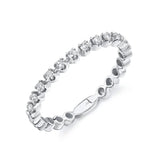 Shy Creation Prong Set Diamond Band - Be On Park