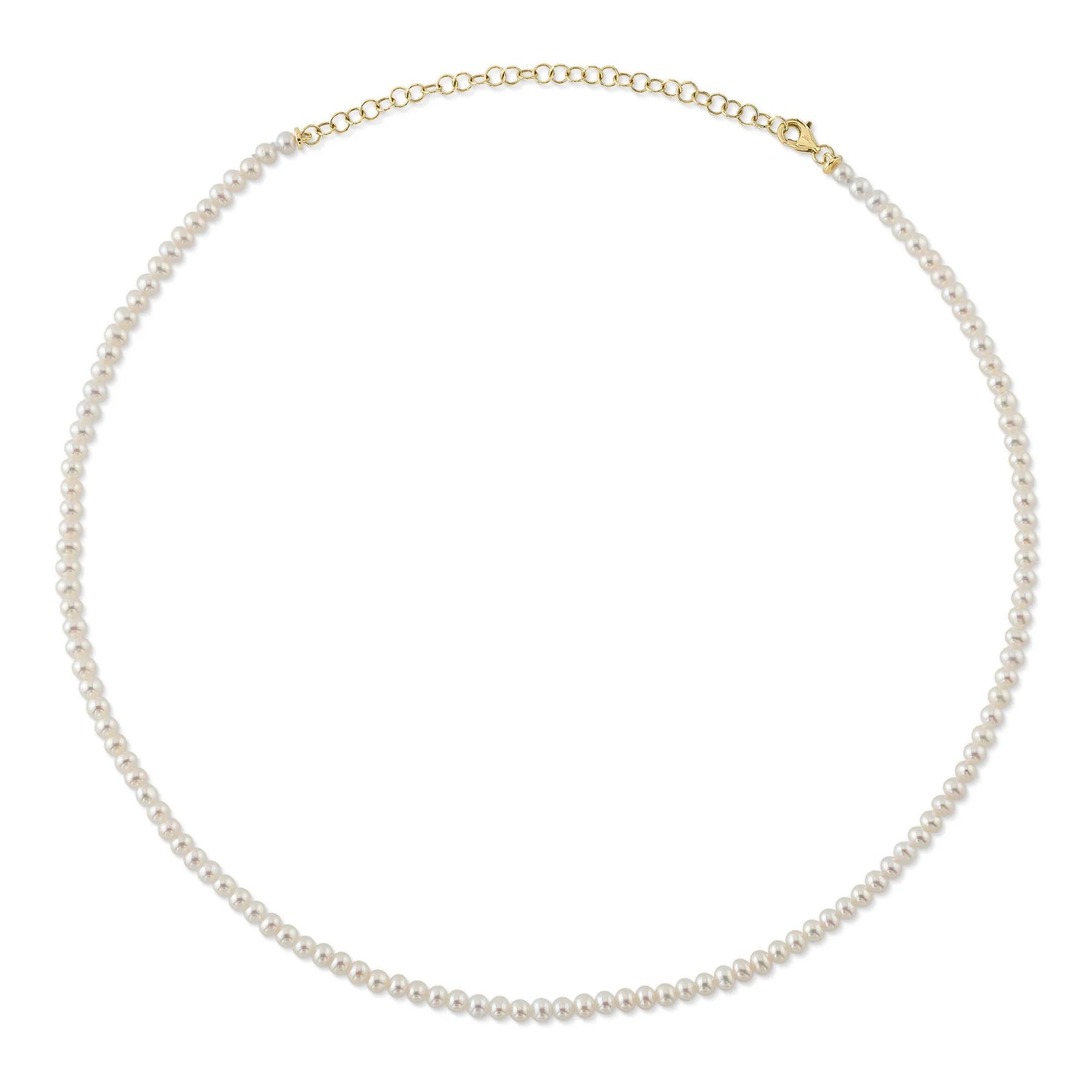 Shy Creation Cultured Pearl Tennis Necklace - Be On Park