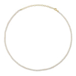 Shy Creation Cultured Pearl Tennis Necklace - Be On Park