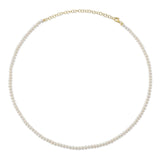 Shy Creation Cultured Pearl Tennis Necklace - Be On Park