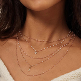 Gigi Clozeau 18K Yellow Gold Blush Classic Gigi Necklace