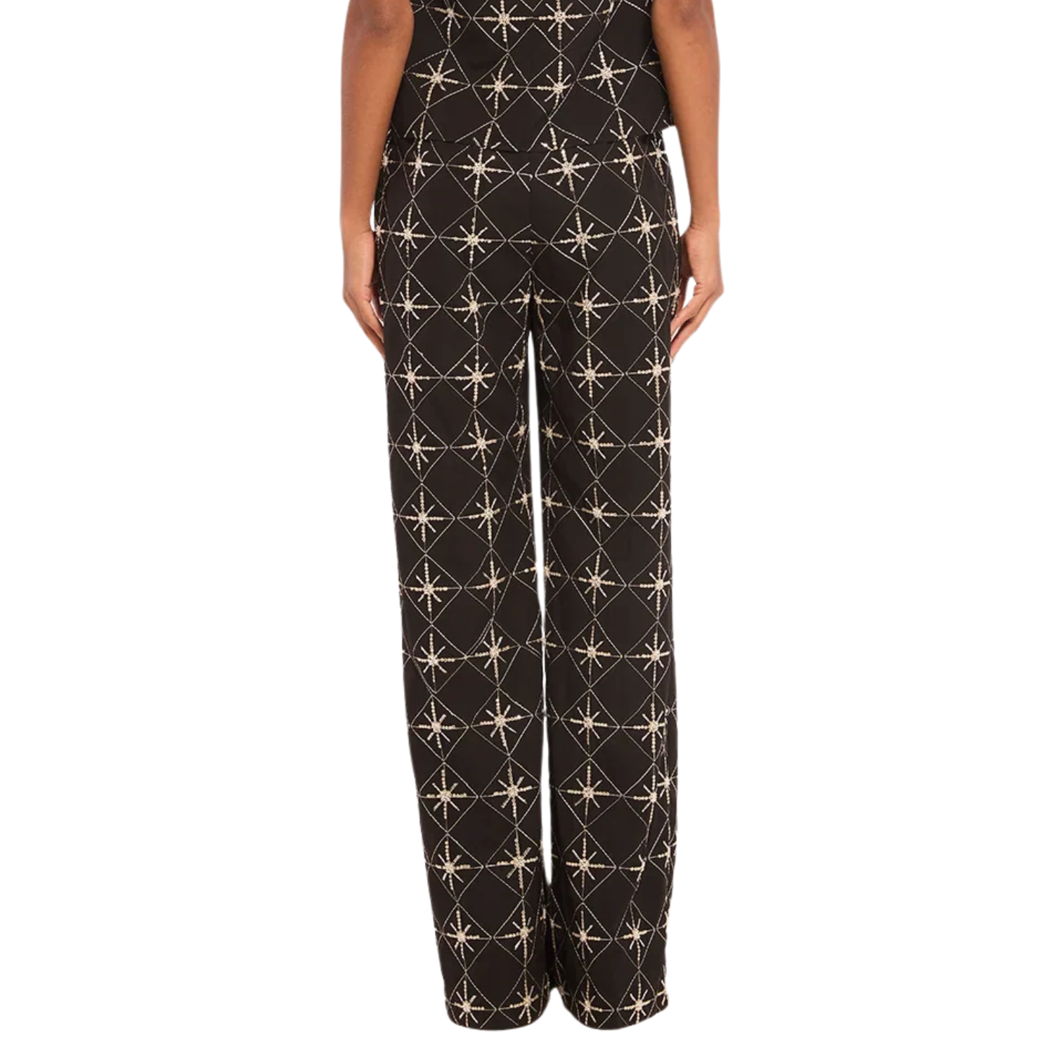 Misa Suni Pant in Embellished Novelty - Be On Park