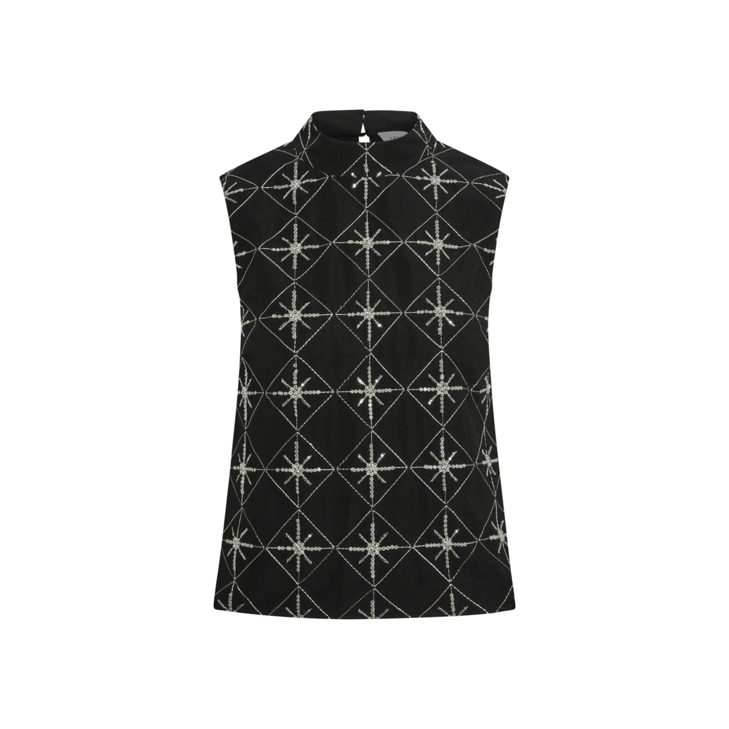 Misa Edith Top in Embellished Novelty - Be On Park