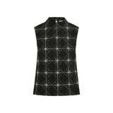 Misa Edith Top in Embellished Novelty - Be On Park