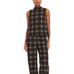 Misa Edith Top in Embellished Novelty - Be On Park