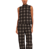 Misa Edith Top in Embellished Novelty - Be On Park