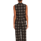 Misa Edith Top in Embellished Novelty - Be On Park