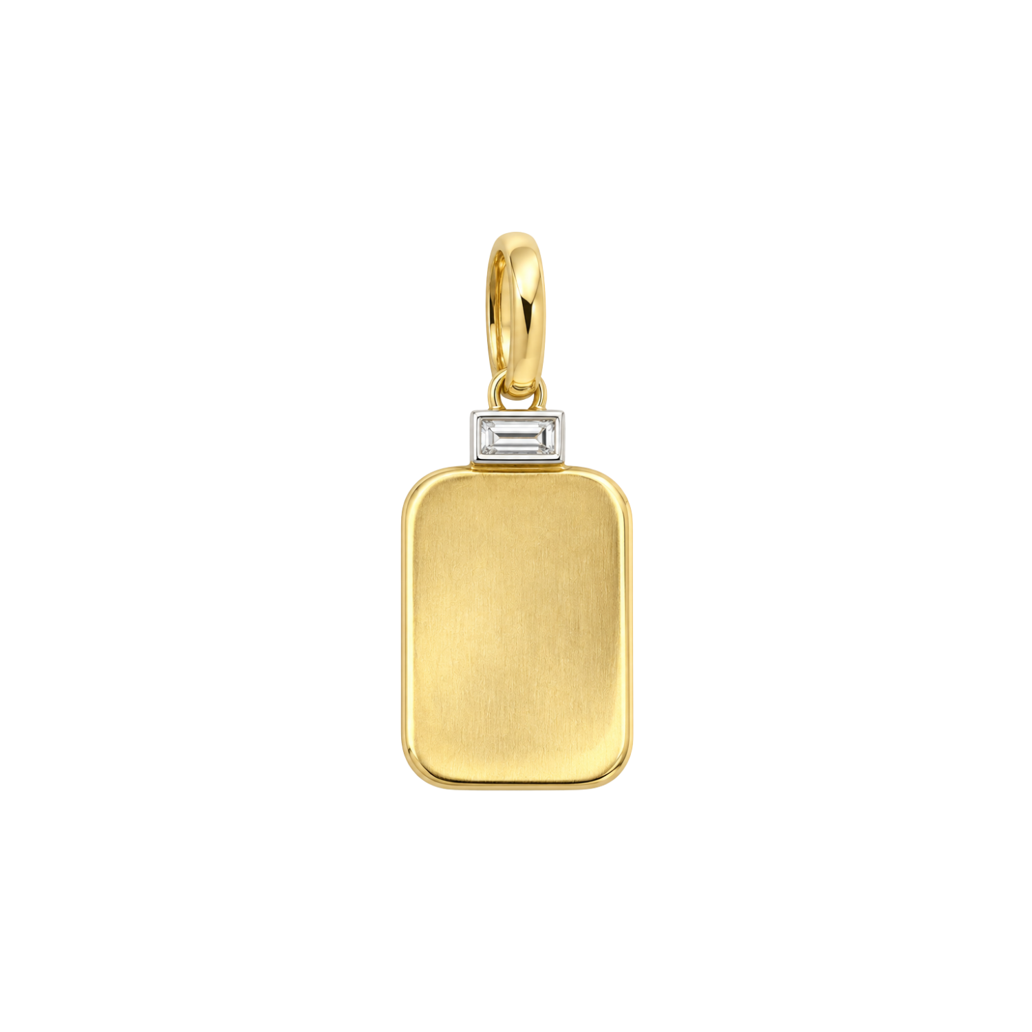 Kwiat Diamond Dog Tag Charm - Be On Park