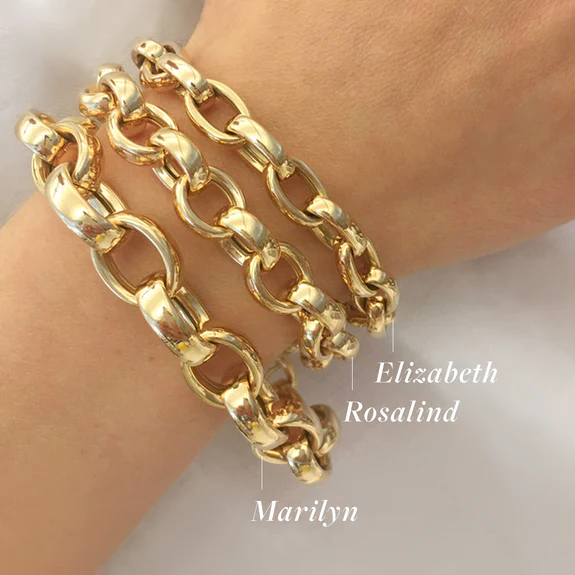 Monica Rich Kosann "Elizabeth" Link Bracelet - Be On Park