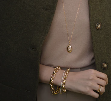 Monica Rich Kosann "Elizabeth" Link Bracelet - Be On Park