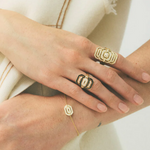 STATEMENT "My Way" ring with diamonds - Be On Park