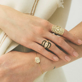 STATEMENT "My Way" ring with diamonds - Be On Park
