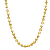 Gurhan Hammered Gold Ball Necklace