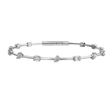 Christopher Designs Mixed Diamond White Gold Bracelet