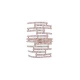 Getana pave diamond bar ring