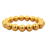 Antonio Papini Gold Ball Stretch Bracelet - Be On Park