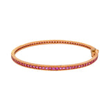 Vintage Pink Sapphire Bangle - Be On Park