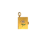 Vintage Book Charm - Be On Park
