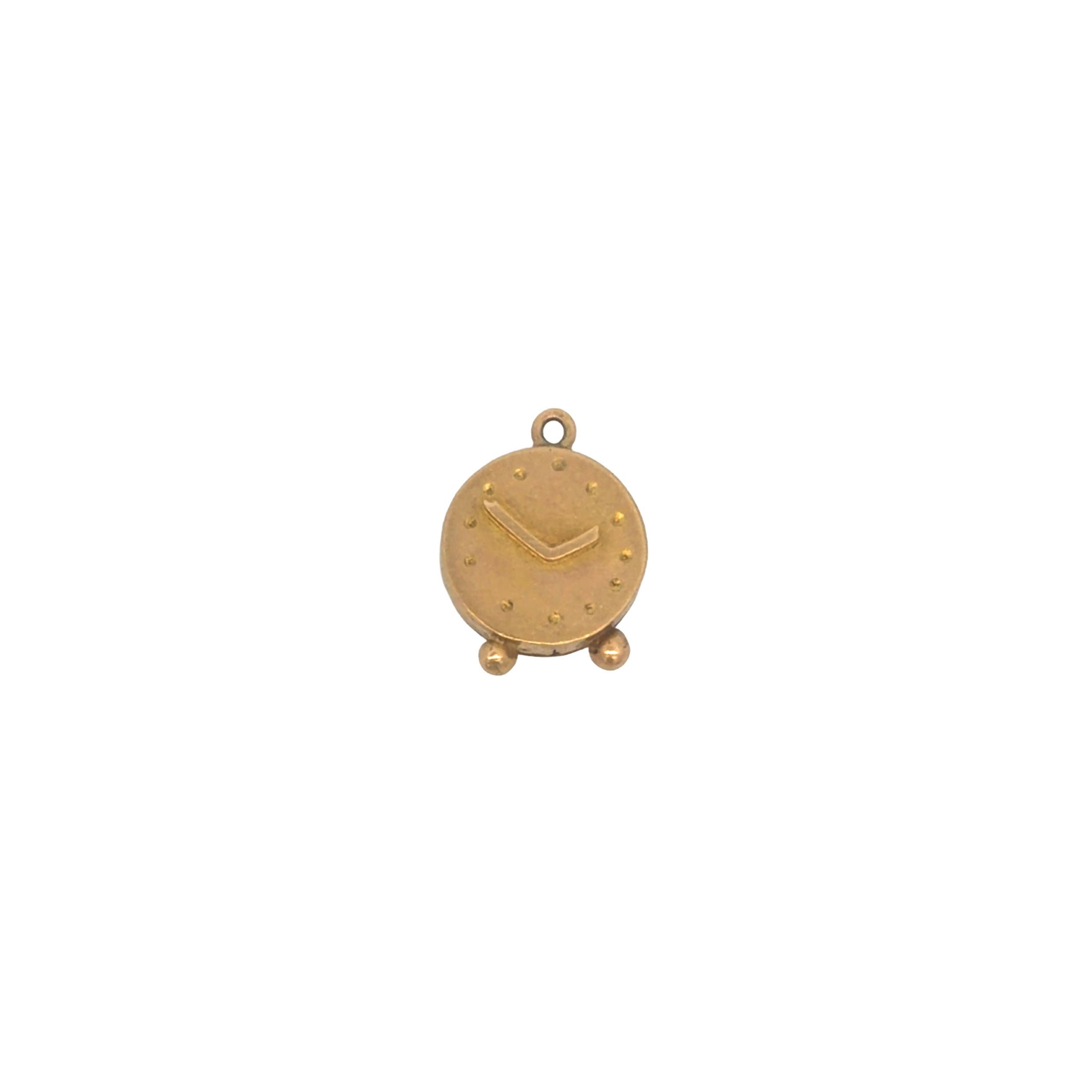 Vintage Clock Charm - Be On Park
