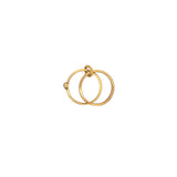 Vintage Wedding Rings Charm - Be On Park