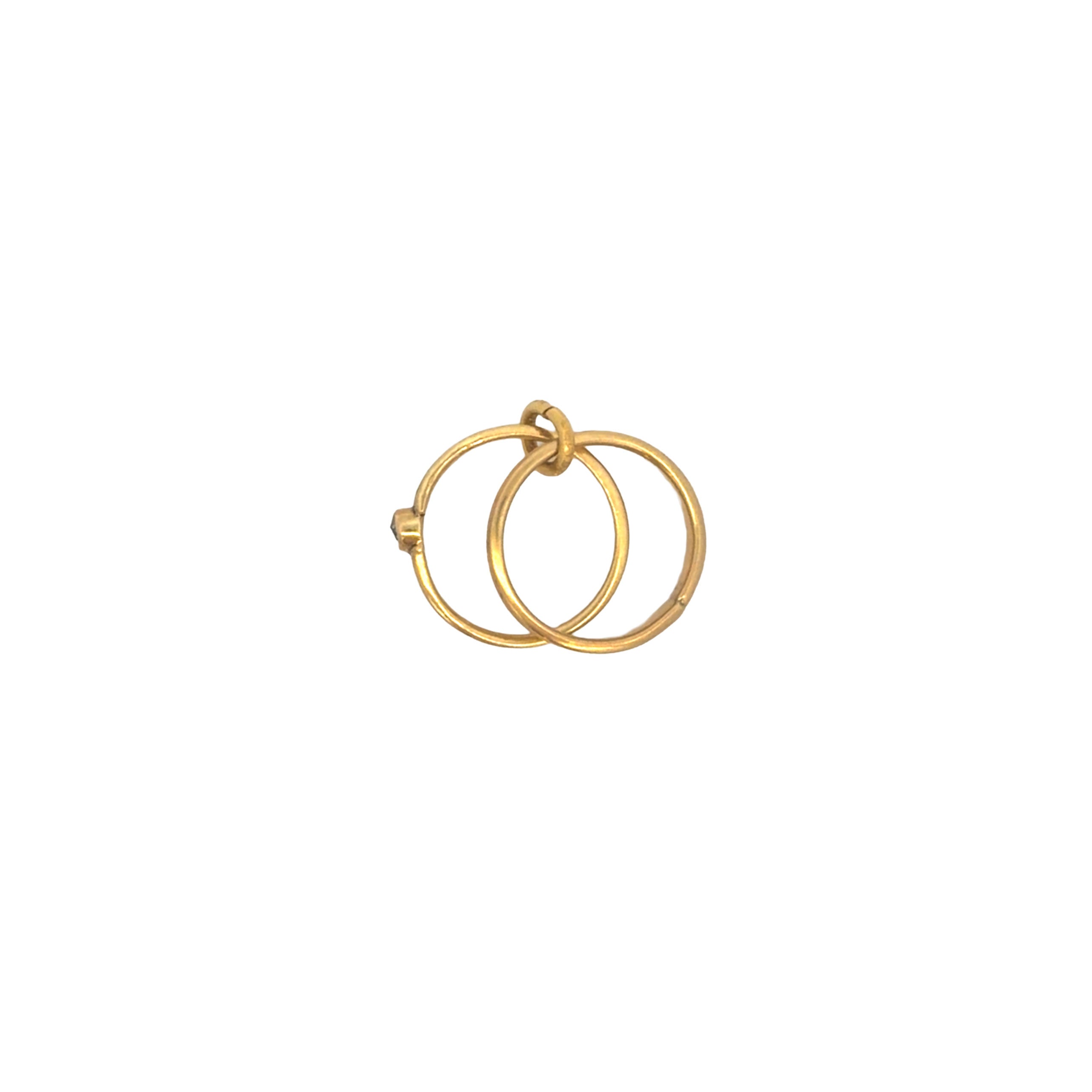 Vintage Wedding Rings Charm - Be On Park