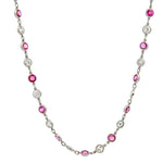Vintage Diamond & Ruby Chain - Be On Park