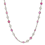 Vintage Diamond & Ruby Chain - Be On Park